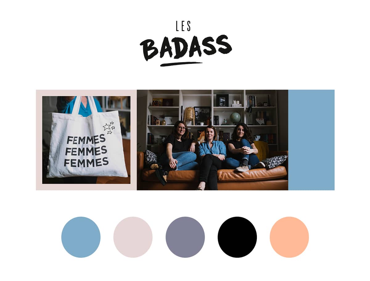 logo-les-badass Logo et couleurs pour Les Badass