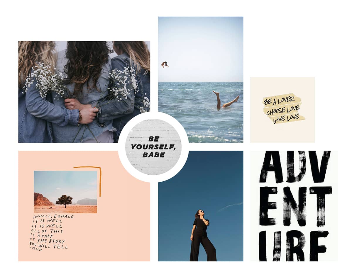moodboard-les-badass Moodboard pour la création de l'identité visuelle des Badass