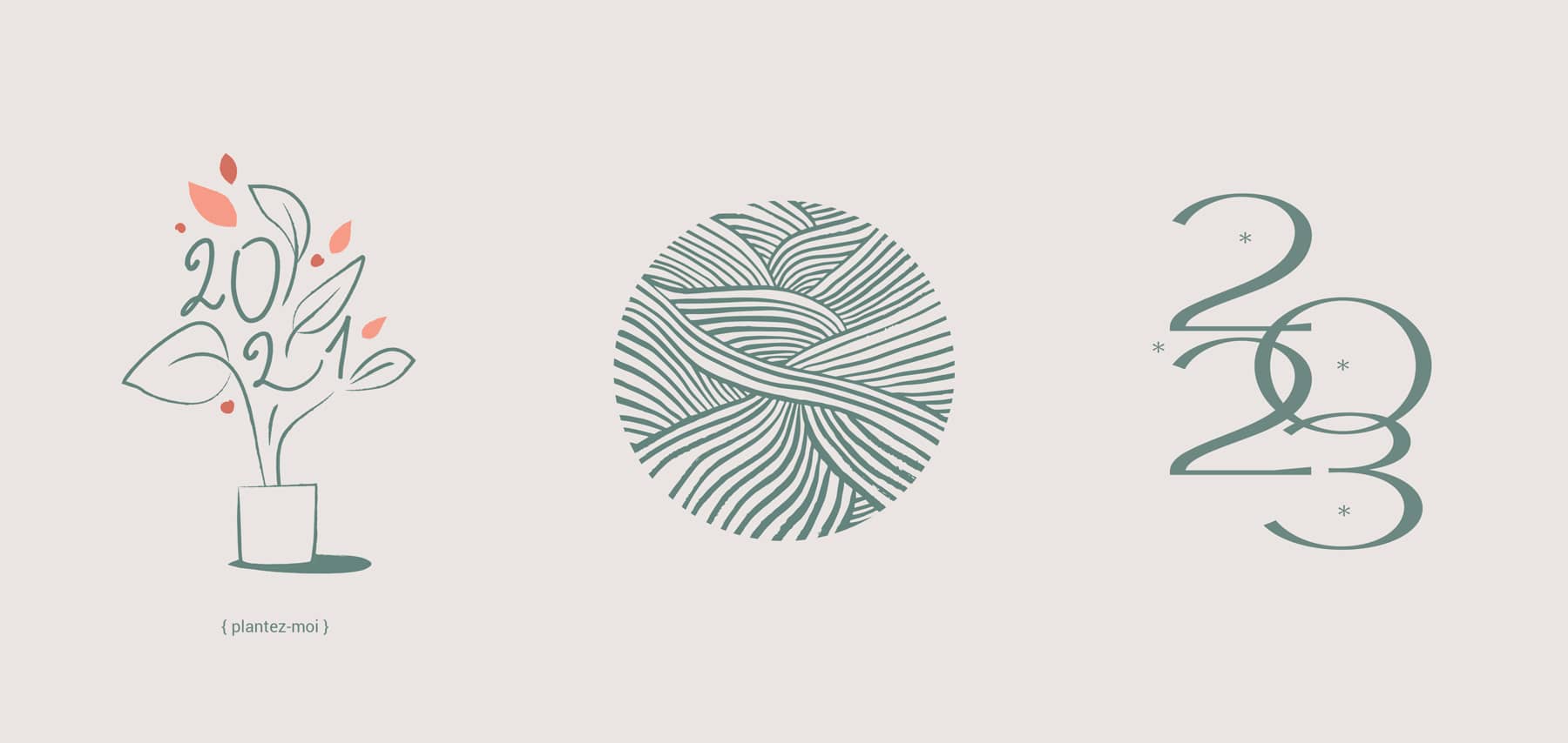 3-cartes-de-voeux 3 visuels de cartes de voeux